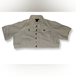 Ashley Stewart Elegant White Top